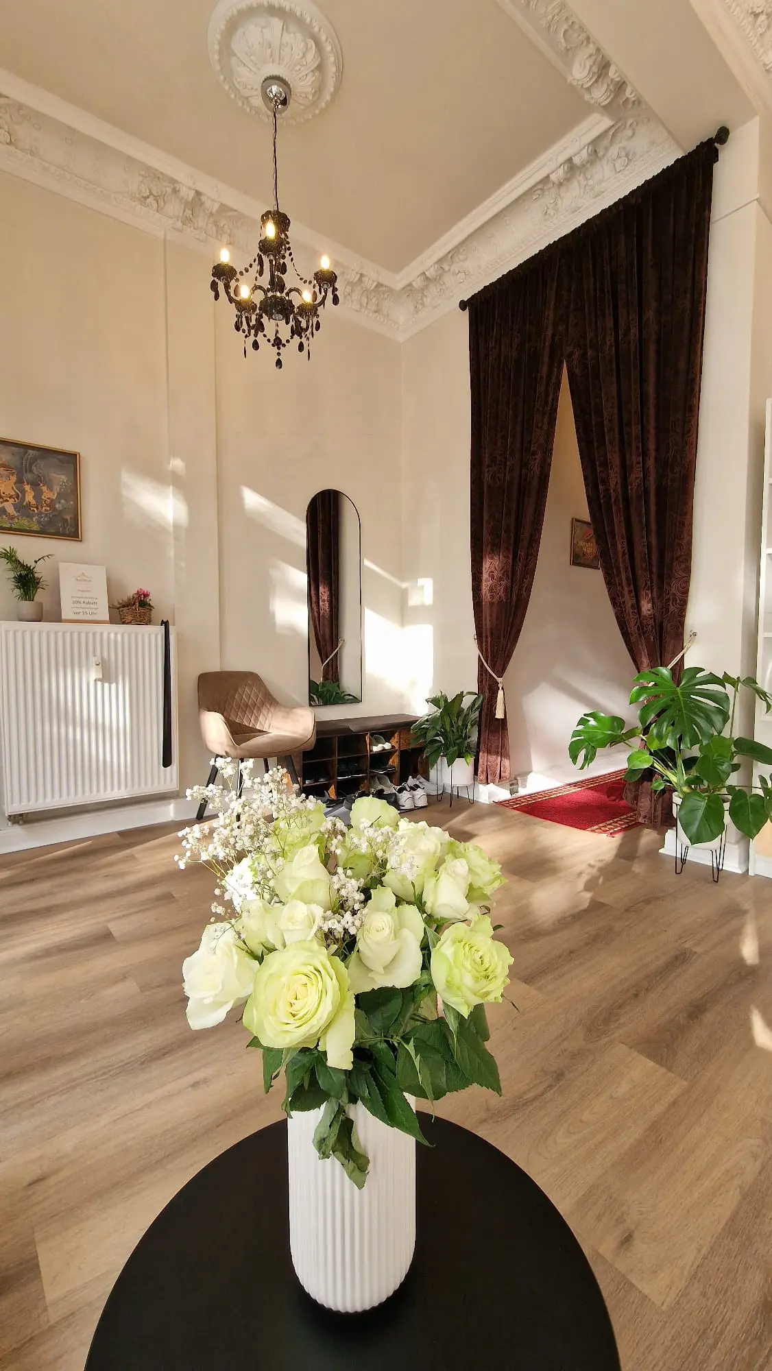 Massageraum im Thai Massage Studio Hamburg St. Georg